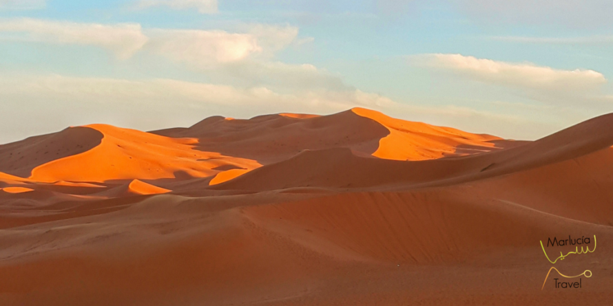 Woestijn in Marokko